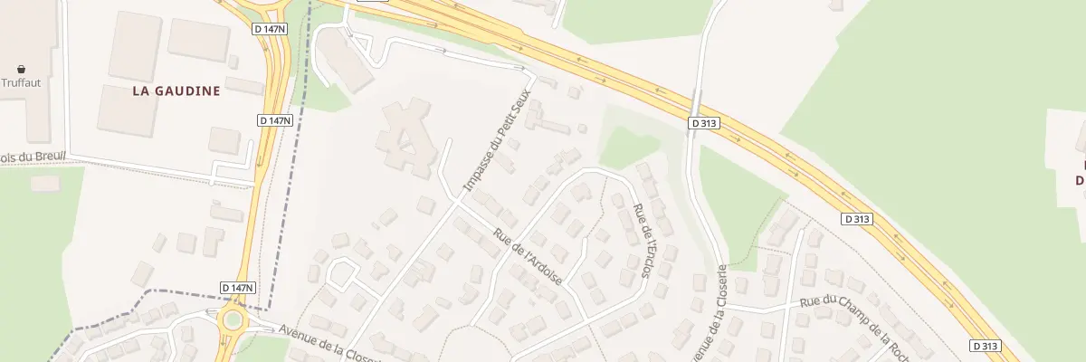 Plan du 32 Rue de l’Enclos à Coulaines