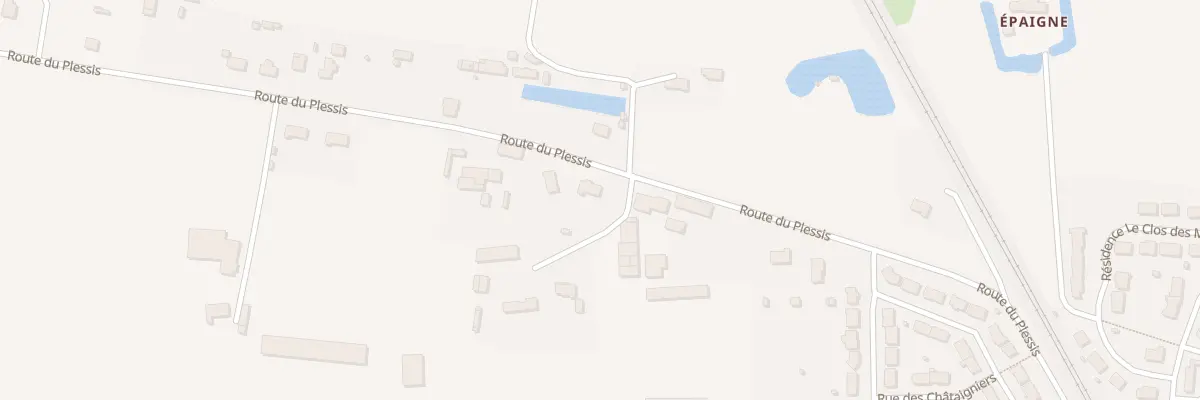 Plan du 51 Rte du Plessis à Laigné-Saint-Gervais