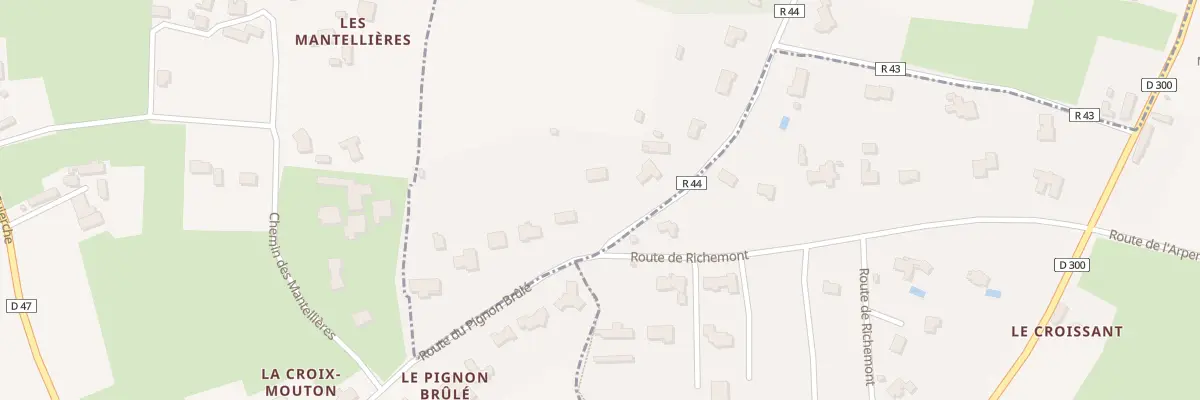 Plan du 11 Rte du Pignon Brule à Neuville-sur-Sarthe