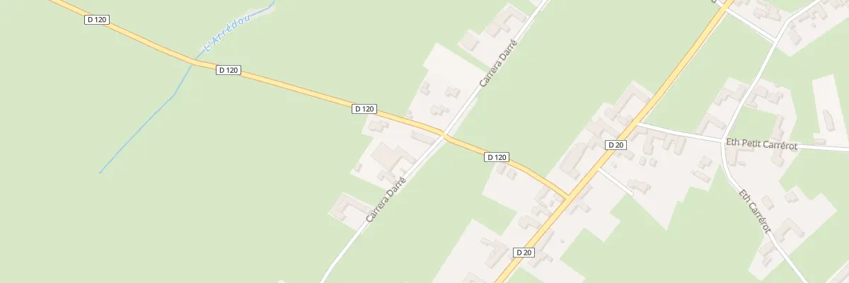 Plan du 50 Rue Carrèra Darré à Cieutat