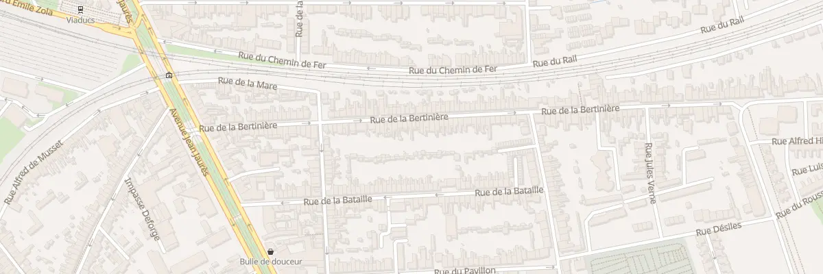Plan du 66 Rue de la Bertinière au Mans