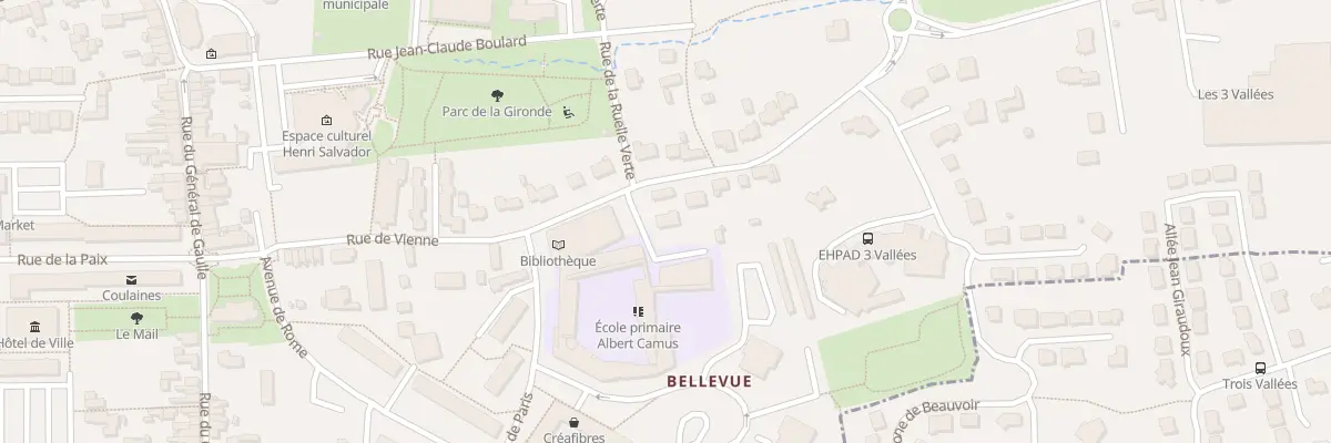 Plan du 42 Rue de Vienne à Coulaines