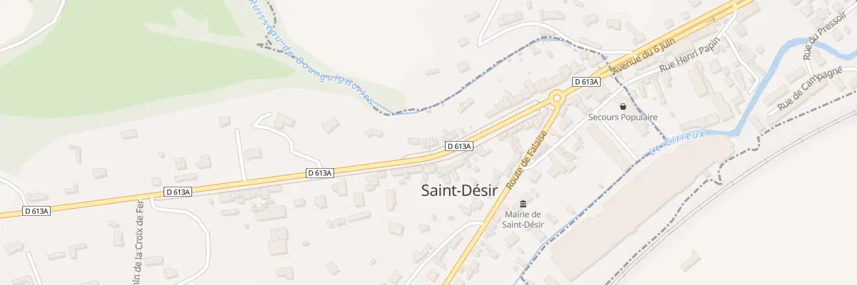 Plan du 42 Rte de Caen à Saint-Désir