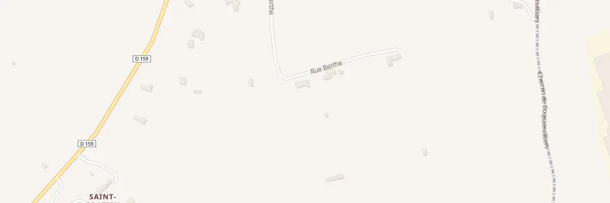 Plan du 1 Rue Berthe à Ouilly-le-Vicomte