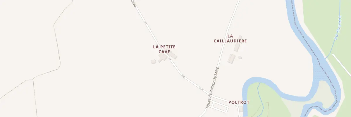 Plan du 1 Rte de la Cave à Nabinaud