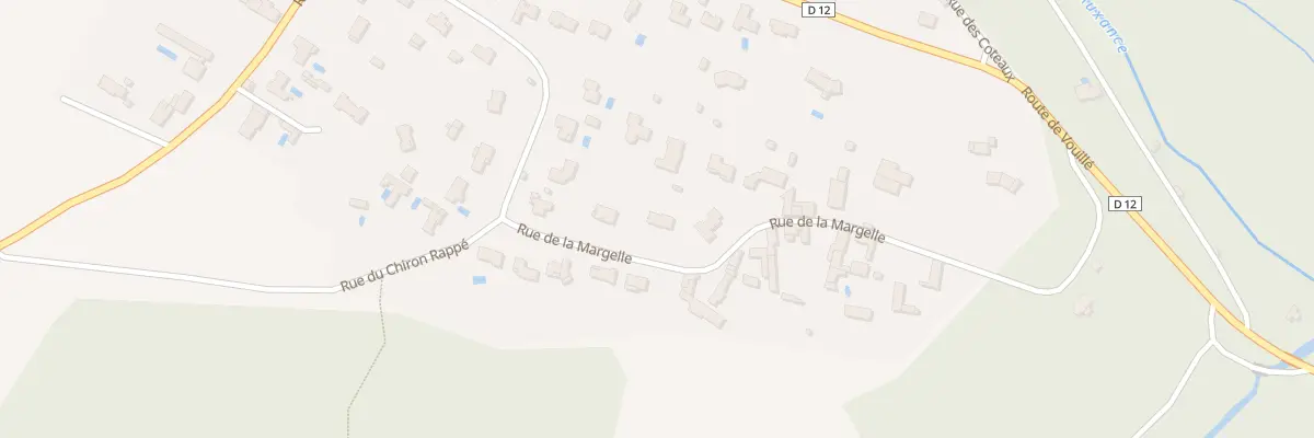 Plan du 22 Rue de la Margelle à Quinçay