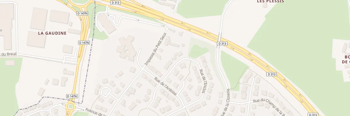 Plan du 30 Rue de l’Enclos à Coulaines