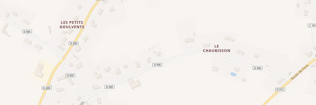 Plan du 349 Rte de Chaubisson à Hauterive
