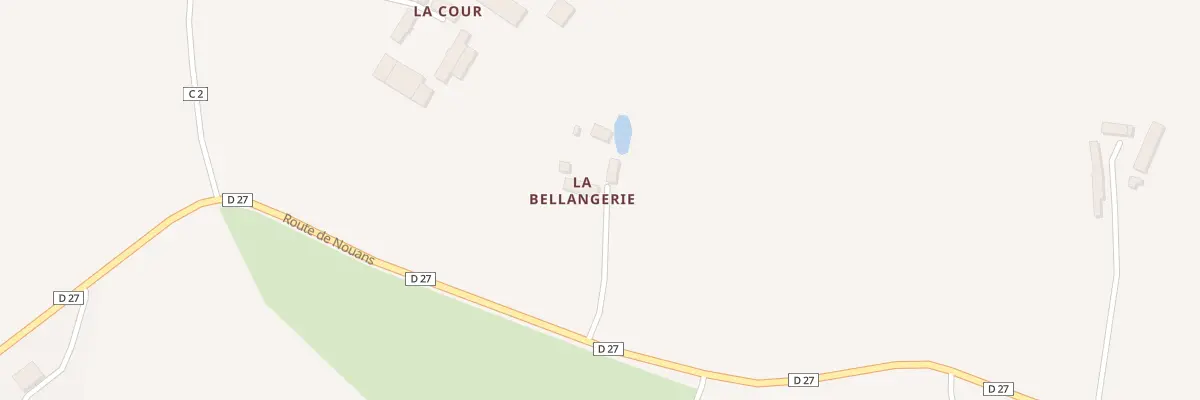 Plan du 5037 La Bellangerie à Meurcé