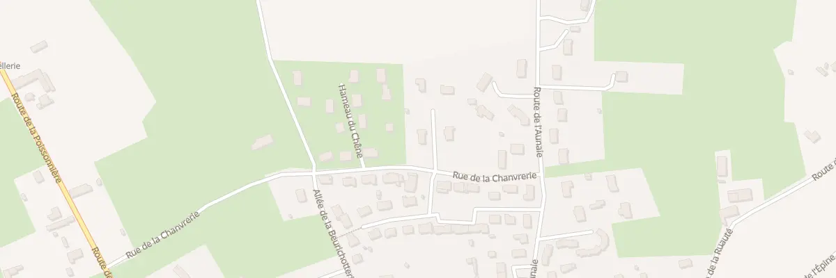 Plan du 12 Rue de la Chanvrerie à Saint-Ouen-en-Belin