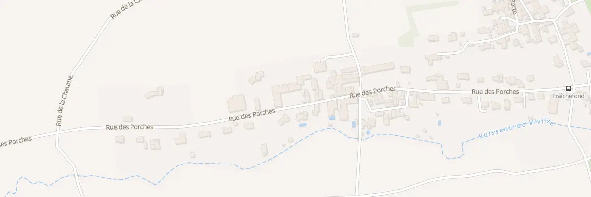 Plan du 413 Rue des Porches à Champniers