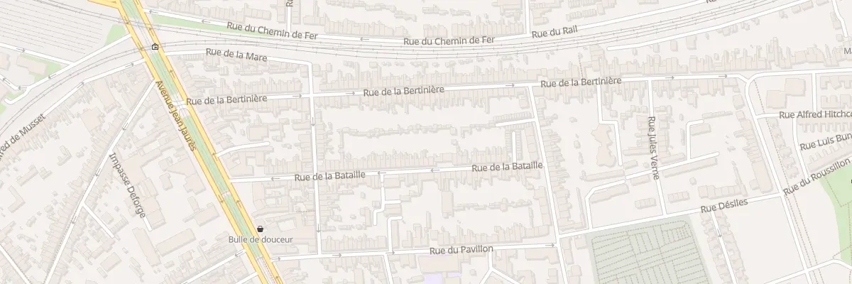 Plan du 65 Rue de la Bataille au Mans