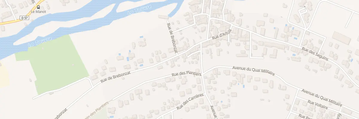 Plan du 85 Rue de Brébonzat à Ruelle-sur-Touvre