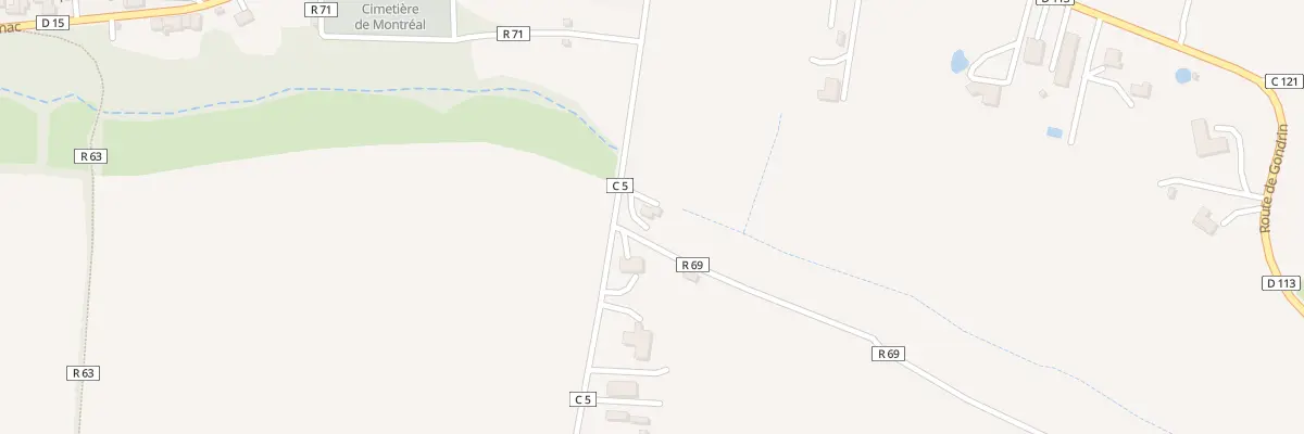 Plan du 5615 A Saint Orens à Montréal