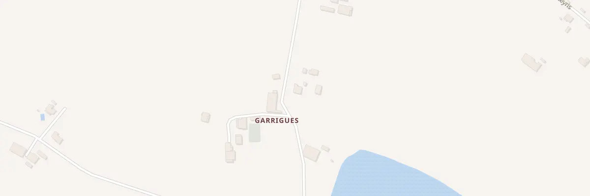 Plan du 1410 Rte de Garrigues à Marmande