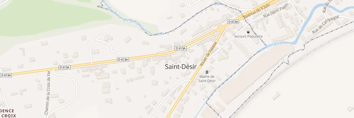 Plan du 37 Rte de Caen à Saint-Désir