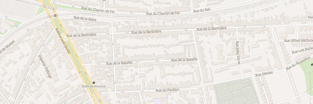 Plan du 67 Rue de la Bataille au Mans