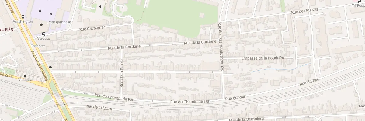 Plan du 95 Rue Guillemare au Mans