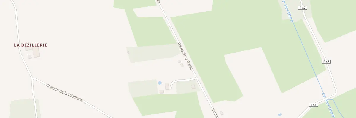 Plan du 5596 Le Goulet La Fresnaye à Villeneuve-en-Perseigne