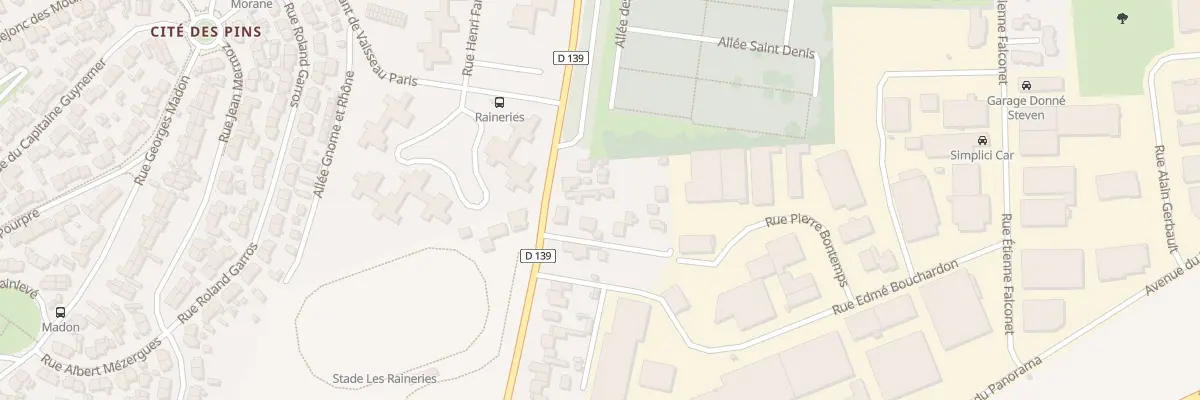 Plan du 343 Rue de Laigné au Mans