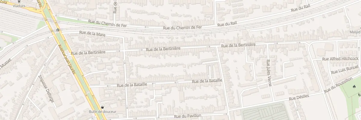 Plan du 82 Rue de la Bertinière au Mans