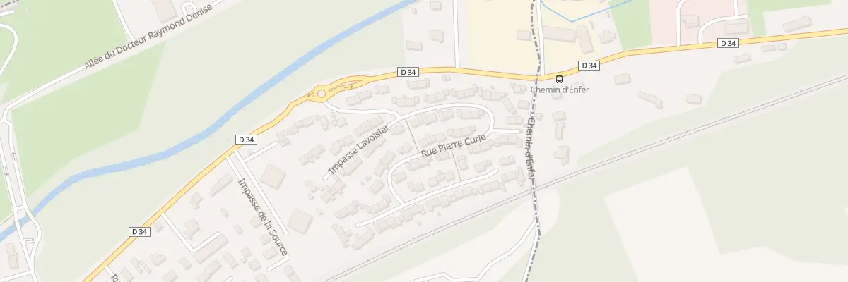 Plan du 22 Rue Pierre Curie à Harfleur
