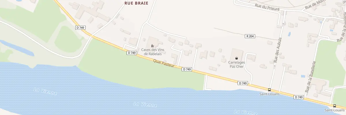 Plan du 38 Rue de l’Ancien Port à Chinon