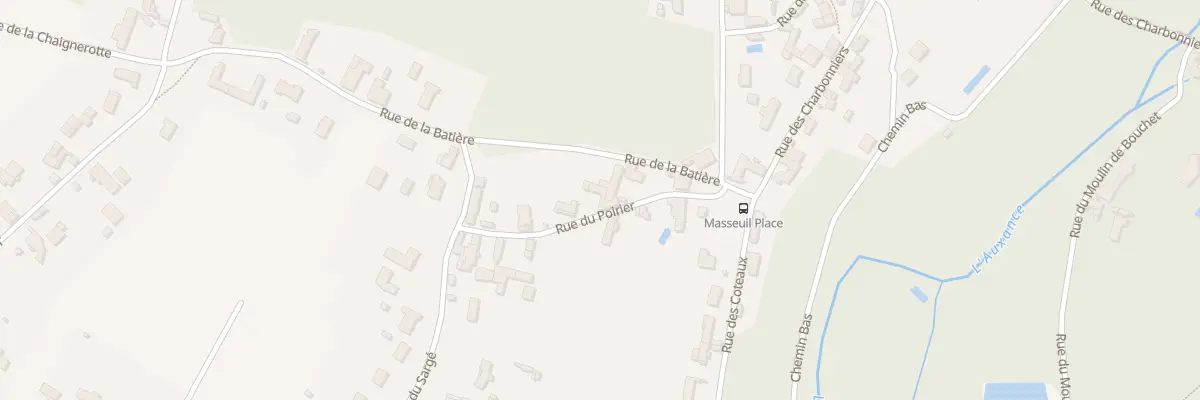 Plan du 6 Rue du Poirier à Quinçay