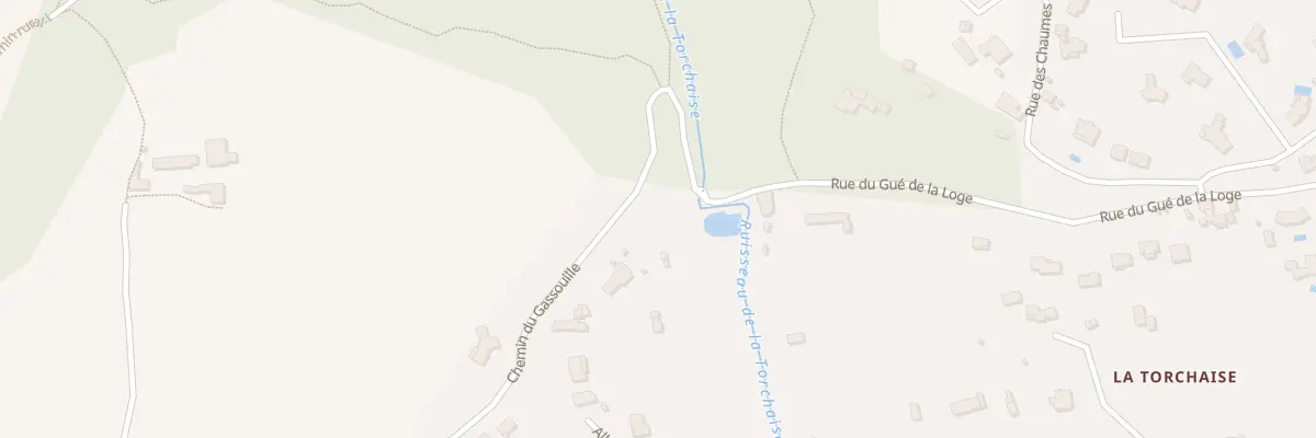 Plan du 1 Che du Gassouille à Béruges