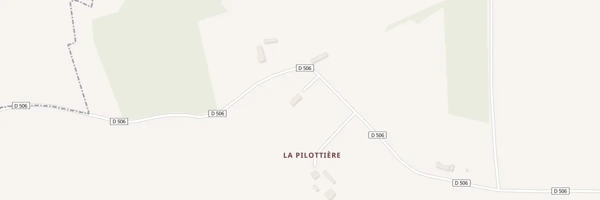 Plan du 3 La Pilottiere à Neuilly-le-Bisson