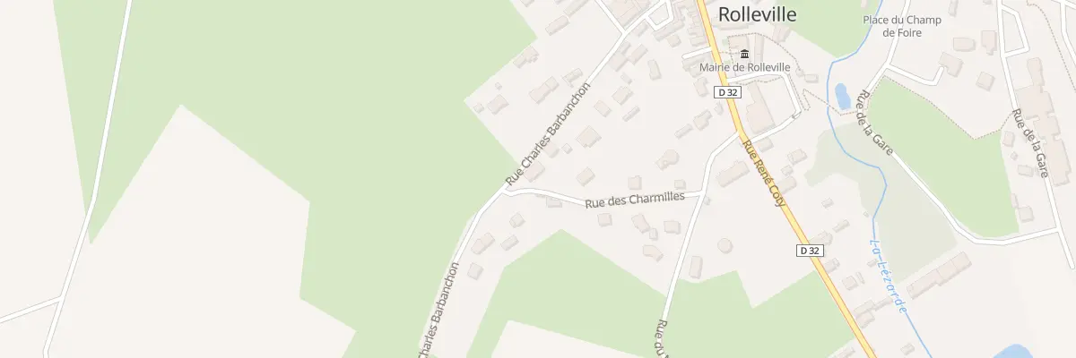 Plan du 4 Rue des Charmilles à Rolleville