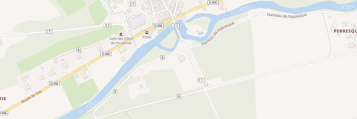 Plan du 5145 Grand Pre à Poudenas
