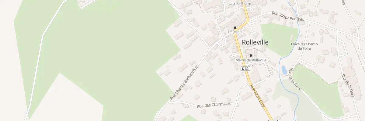 Plan du 24 Rue Charles Barbanchon à Rolleville
