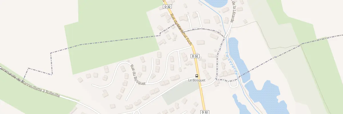 Plan du 3 Rue du Bosquet à Rolleville