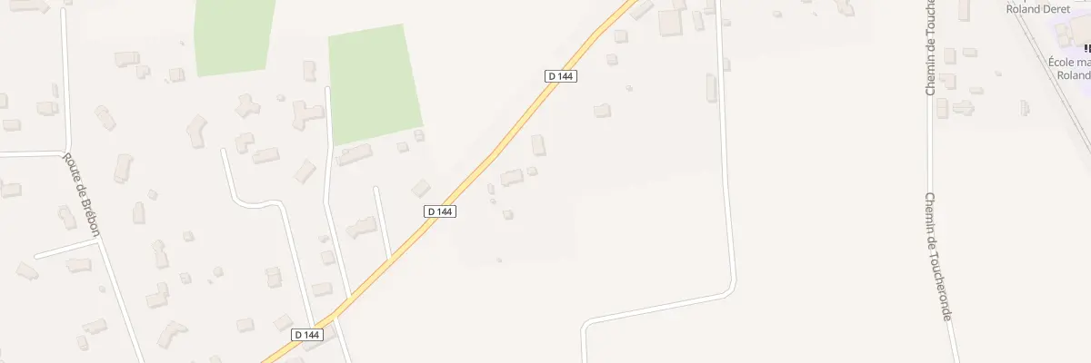 Plan du 43 Rte de Fromenteau à Laigné-Saint-Gervais