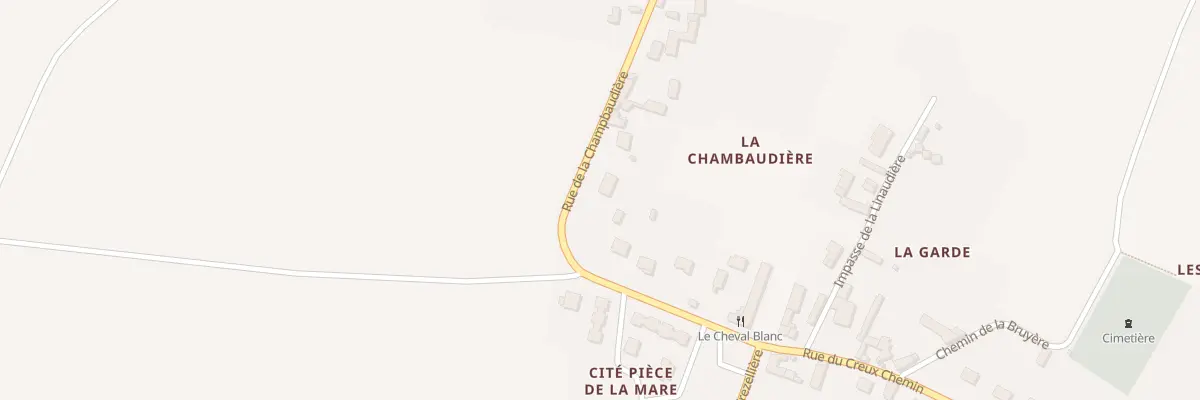 Plan du 10 Rue de la Champbaudière à Monts-sur-Guesnes