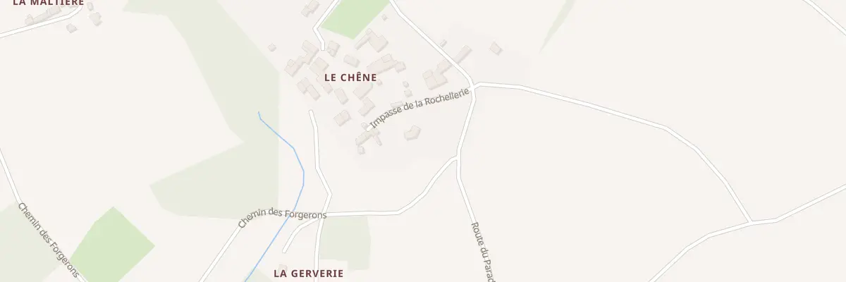 Plan du 1 Imp de la Rochellerie à Celle-Lévescault