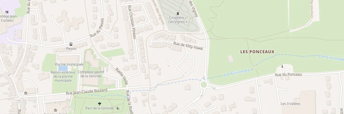 Plan du 8 Rue de Kouré à Coulaines