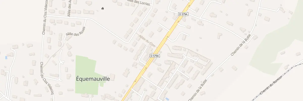 Plan du 253 Av Charles Houssaye à Équemauville