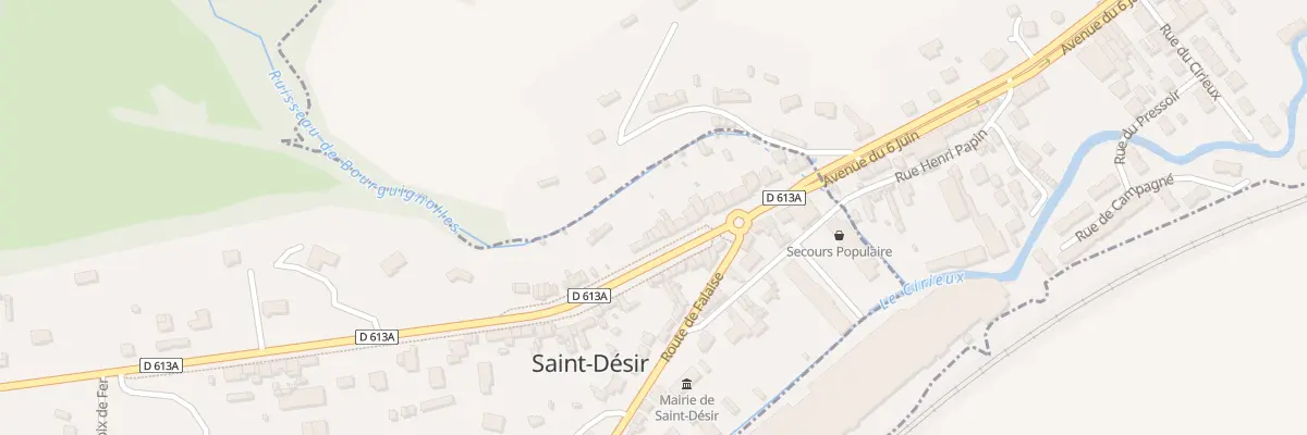 Plan du 28 Rte de Caen à Saint-Désir