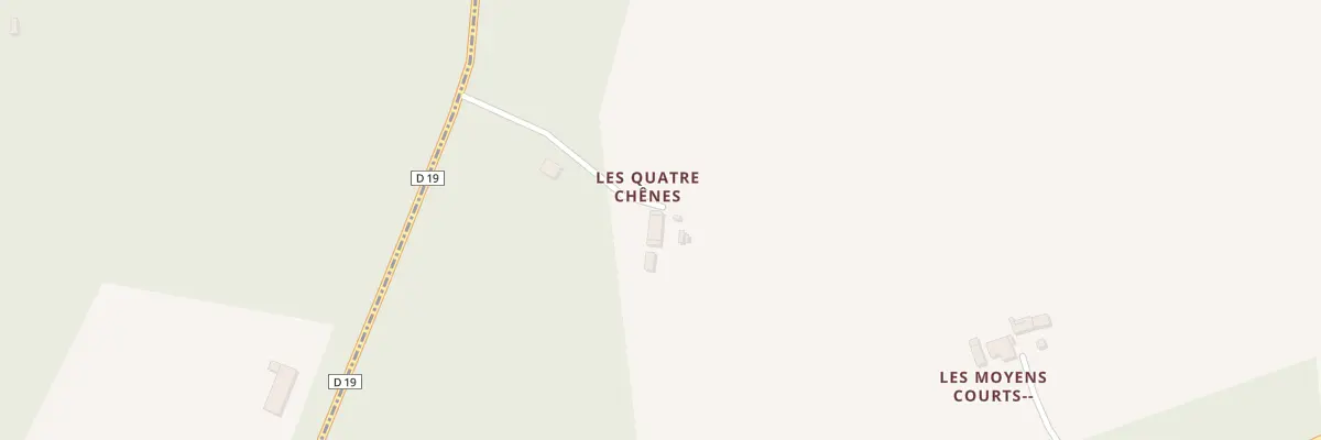 Plan du 5158 Les Quatre Chenes à Salles-Lavalette