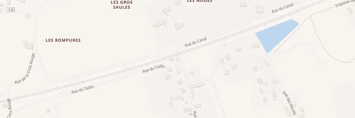 Plan du 425 Rue des Parfaits à La Chapelle-sur-Loire