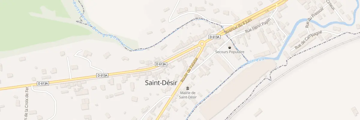 Plan du 25 Rte de Caen à Saint-Désir