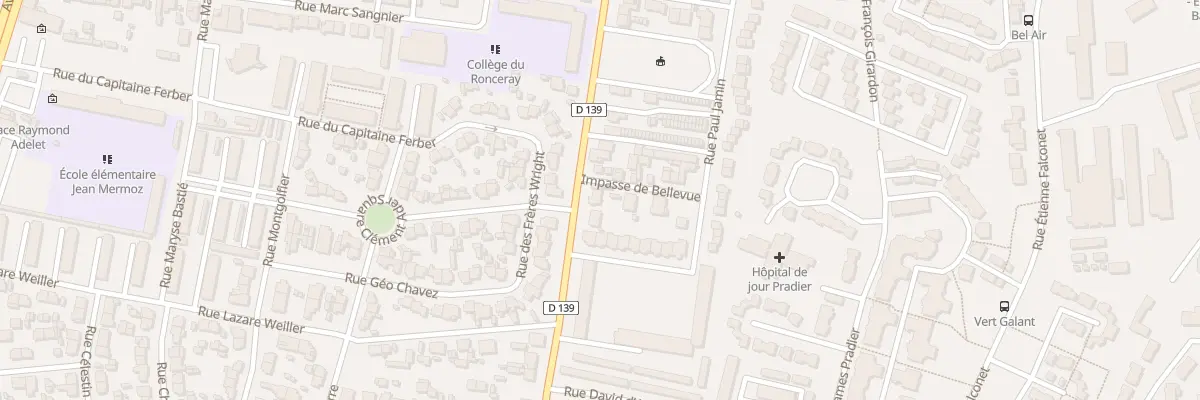 Plan du 305 Rue de Laigne au Mans