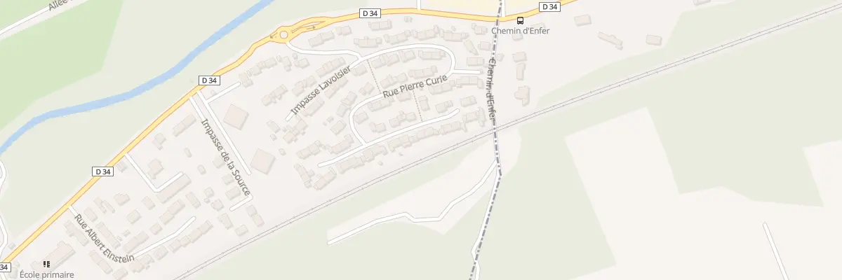 Plan du 40 Rue Pierre Curie à Harfleur