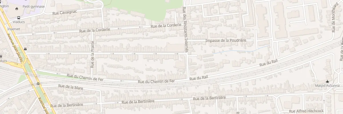 Plan du 124 Rue Guillemare au Mans