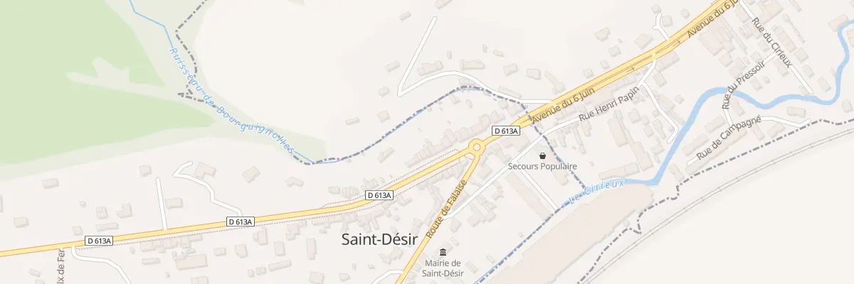 Plan du 26 Rte de Caen à Saint-Désir