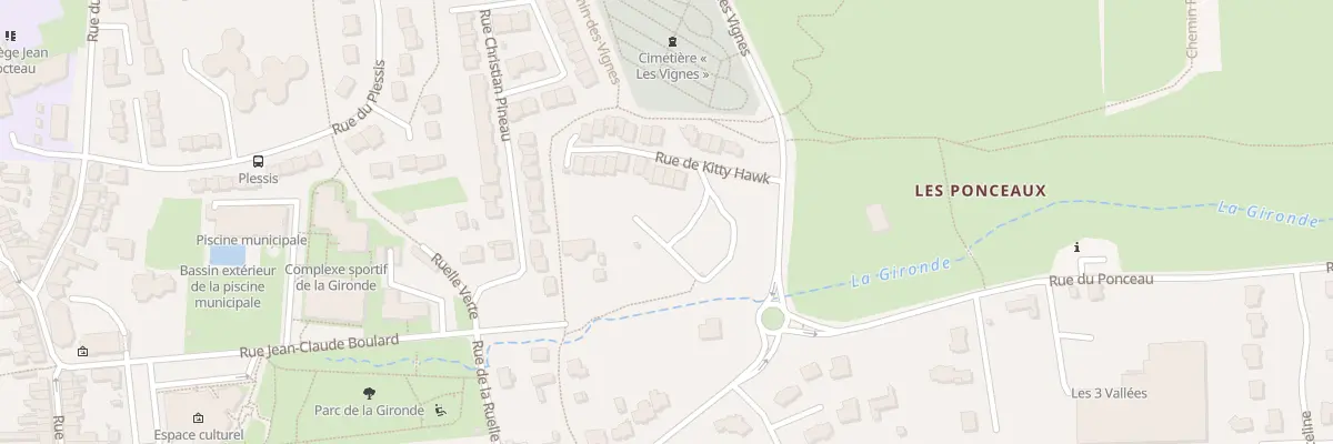 Plan du 6 Rue de Kouré à Coulaines