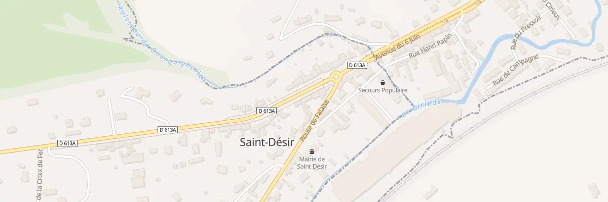 Plan du 21 Rte de Caen à Saint-Désir