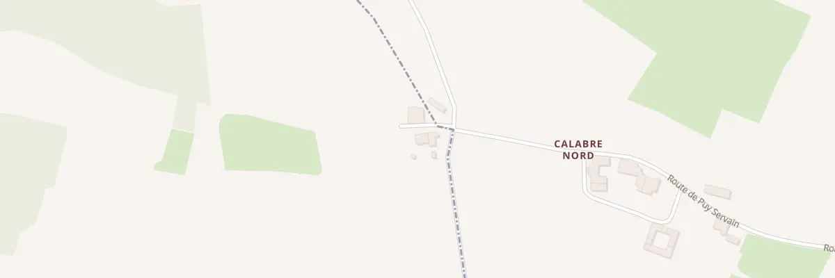 Plan du 98 Calabre Nord à Fougueyrolles